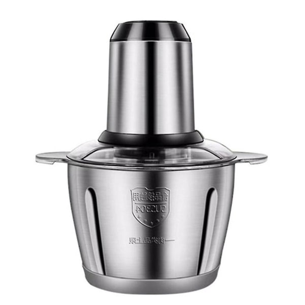 Kødhakker 2l rustfrit stål elektrisk foodprocessor Blender til køkkenfrugter