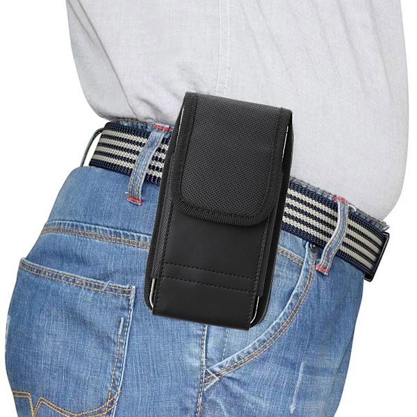 Mobiltelefonväska Herr Midjepaket med Bältesklämma Mobiltelefon Midjeväska Outdoor Sport Telefonficka Fodral Cover för iPhone 0.11 XXXL