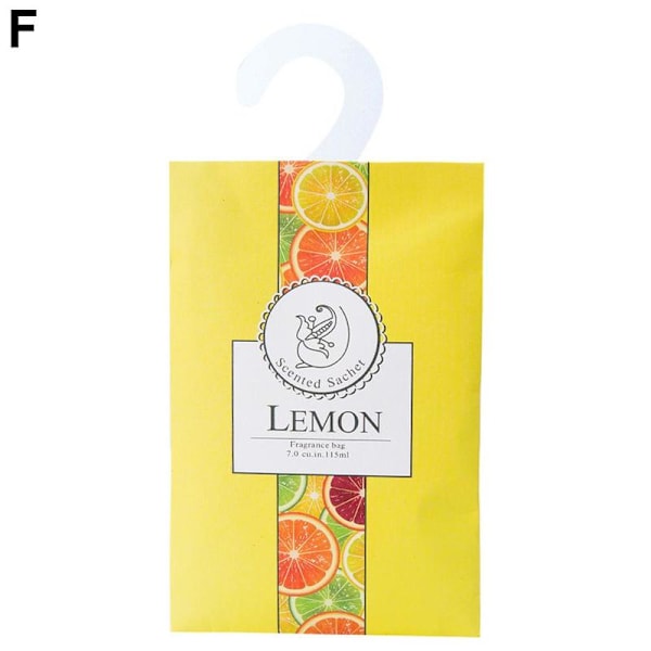 KKOL 10-pakkaus tuoksupusseja laatikoihin ja vaatekaappeihin Ilmanraikastin lemon 18*11.5cm 10pcs