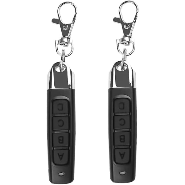 Door Remote Control Garage Keys, 2 Sets of Remote Control Cooperative Copy Button Copy, Connectable