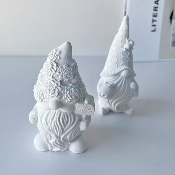 Formar Tomte Jultomte Form Epoxiharts Gnome A