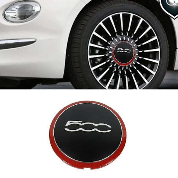 4 stk. 133 mm hjulkapsler til Fiat 500 hjulkapsel mærke[qb]