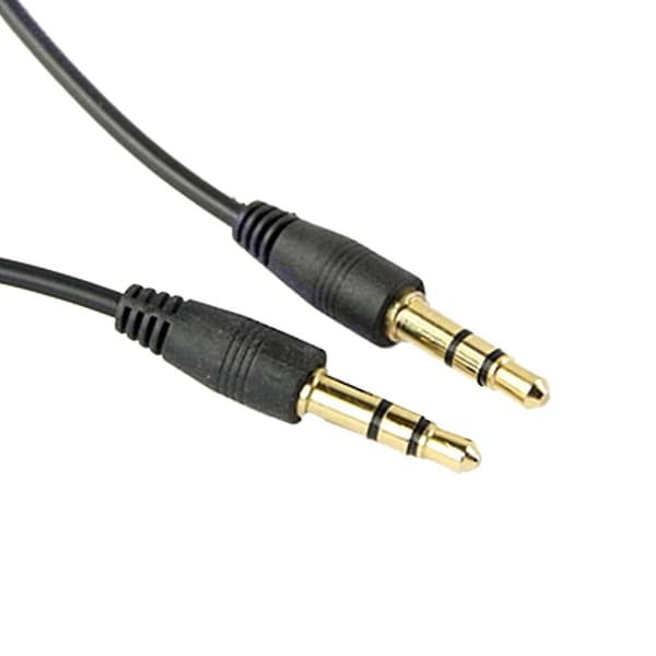 3,5 mm Jack O Spiralformet Han til Han Til M/til M-stik Stereo-forlænger