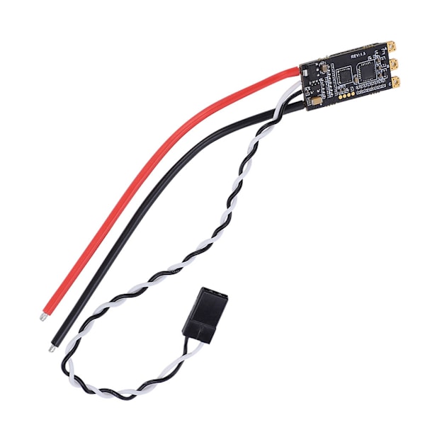 BLHeli_S Borstlös ESC med LED-ljus 2S6S LIPO för FPV RC Drone-tillbehör (45A)