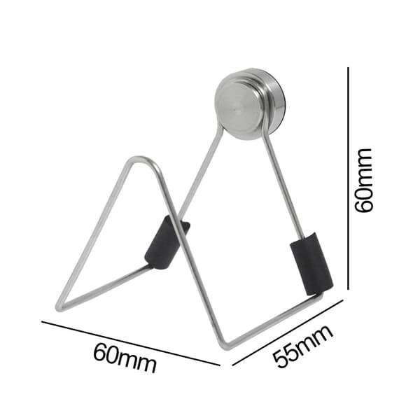 2 st magnetiska diskbänkssvamphållare, magnetisk rostfri