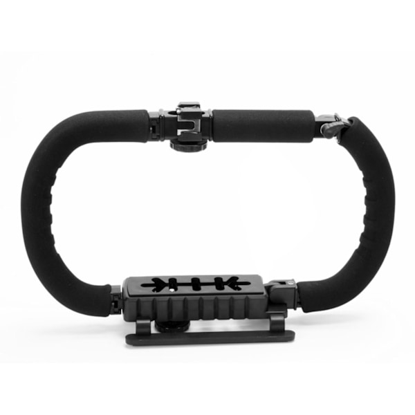Video Action Stabilizer Handtag C-formad Handhållen Svampskamera Stabiliseringsram för Fotografering