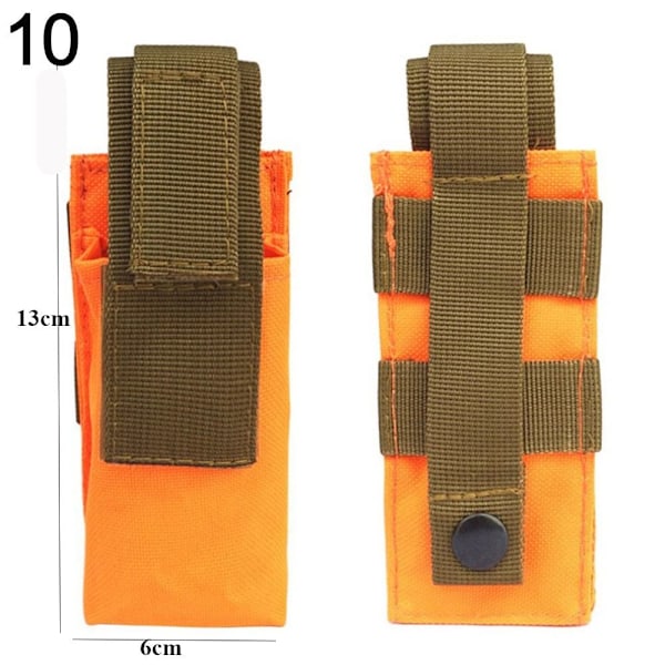 Taktisk Molle Lommelygte Holder Nylon 10 10 10 10