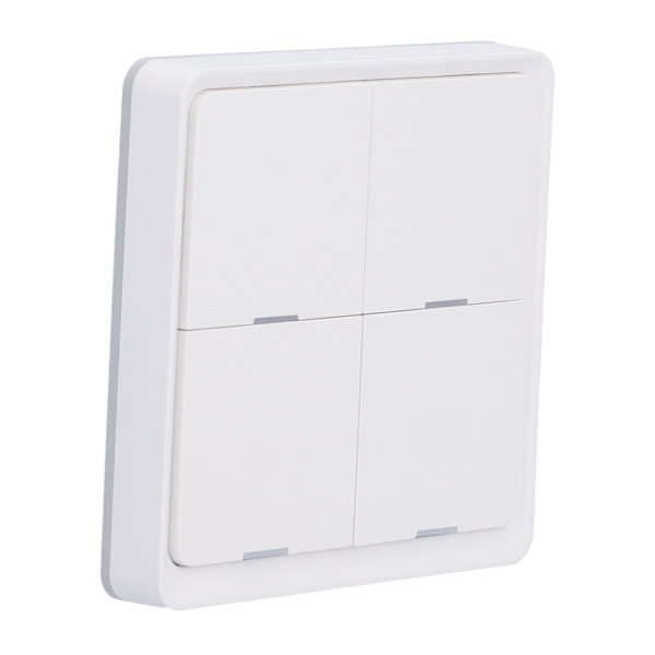 4-knapps trådløs scenebryter for ZigBee WIFI 2.4GHZ Intelligent