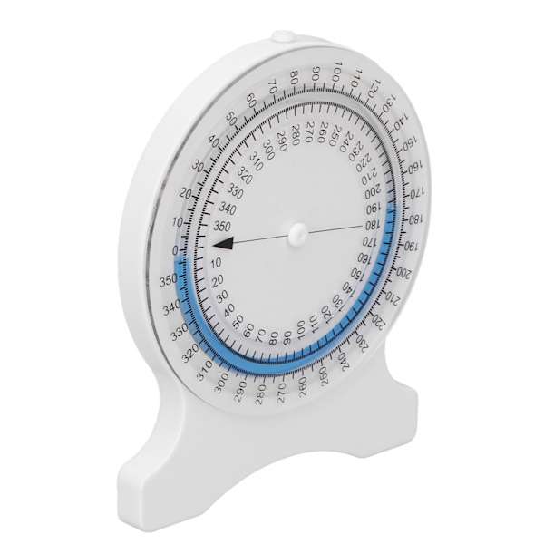 Bubbelinklinometer med bra tätning, roterande ratt, repfri, rörelseomfångsmätverktyg, fysioterapiinklinometer