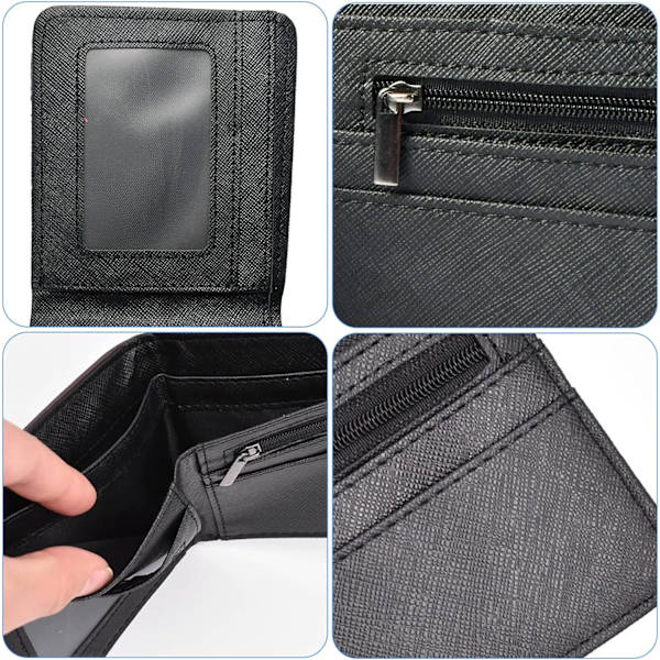 Lasten lompakko Anime Cartoon PU Luxury Nahkainen Bifold Korttilompakko Lapsille Pojille Tytöille Teineille Aikuisille Anime Pelifaneille Syntymäpäivälahja