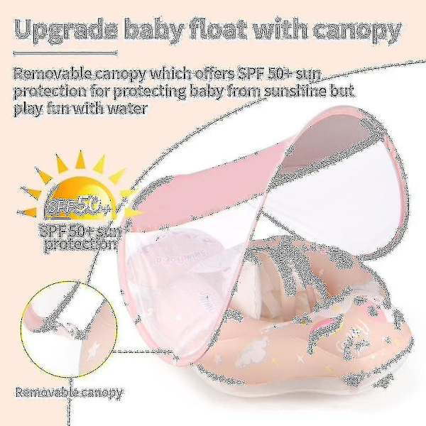 Baby Høj Stol Ring Baby Armhule Ring Svømmering Baby Svømning L l