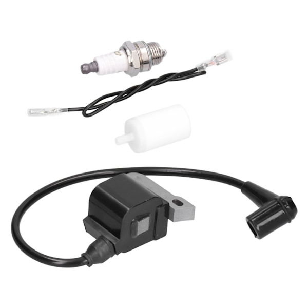 Sytytystulpan suodatinkokoonpano ja magneeton ankkurikäämin sytytyspuolakitti Husqvarna 240R 245R 245RX 250R ruohonleikkurille [qb] 0.2