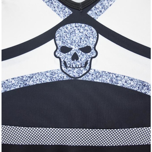 Halloween Cheerleading-uniform för barn med gratis ärmöverdrag 130CM