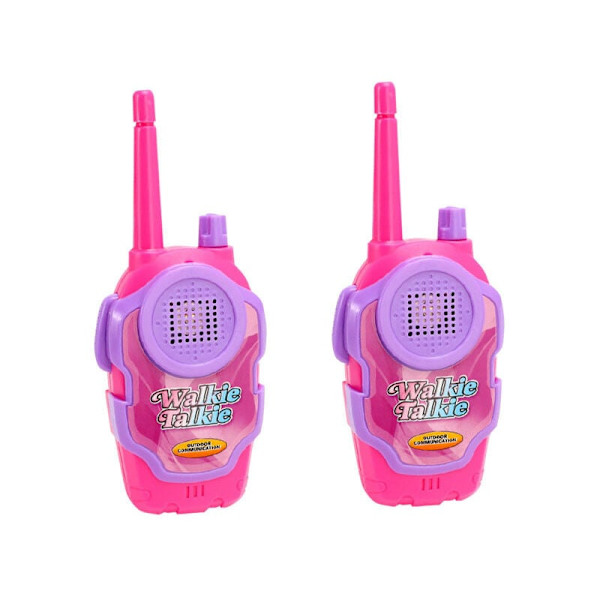 RoseRechargeable Walkie Talkie, USB Type C Walkie Talkie med VOX för äventyrsspel, vandring, cykling