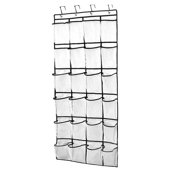 20 lommers hengende arrangør oppbevaring hengende veske brun Brown 150*55CM