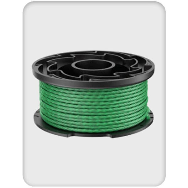 2-pakning grønn trimmerlinjespole for Black & Decker GL7033 GL8033 GL9035 A6482 gresstrimmer -..(qb)