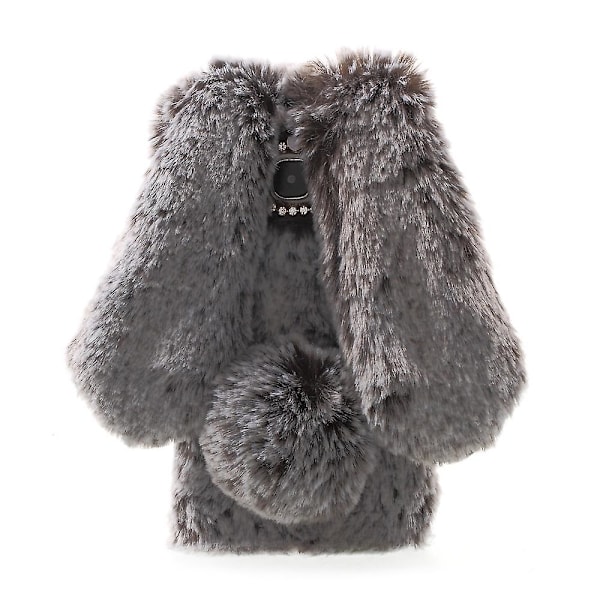 Varm fluffig päls Mjuk TPU fashion kanin formad fodral för Samsung Galaxy S7 Edge G935