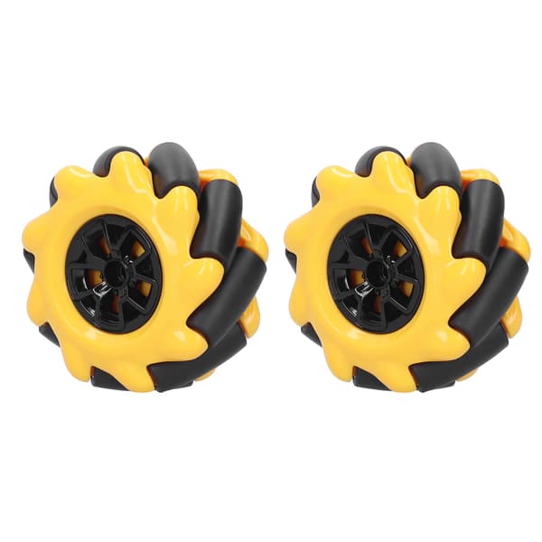 Mecanum hjul OmniDirectional Smart Robot bildele tilbehør DIY legetøj komponenter 60mm (1 par)