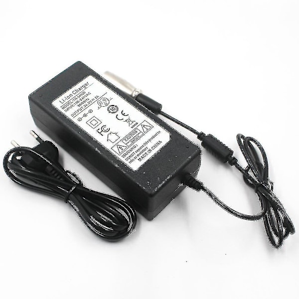 54.6v2a oplader 54.6v 2a elcykel lithium batteri oplader til 48v li-ion lithium batteripakke 5521 XLR stik 48v2a oplader -bp [kk] XLR 3P