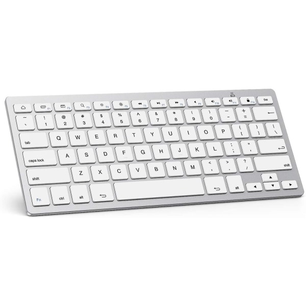 Ultratunn tablett-tangentbord för Samsung Galaxy Tab S7 Plus/S6 Lite, Tab A 10.1/8.0 2019/A7 och mer Bluetooth