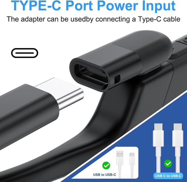 Oplader til Shokz Aeropex, Openrun, Openrun Pro/Mini, Opencomm opladningsstik (3-pak)[qb]