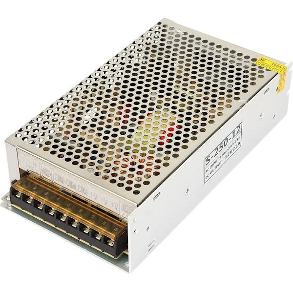 S-250W-12 DC 12V 21A LED-skiftende strømforsyning driveradapter til industrielt udstyr