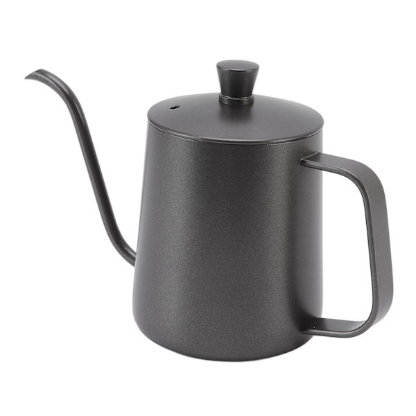 2024 Lang smal kaffekande sort rustfrit stål rustfrit Sm