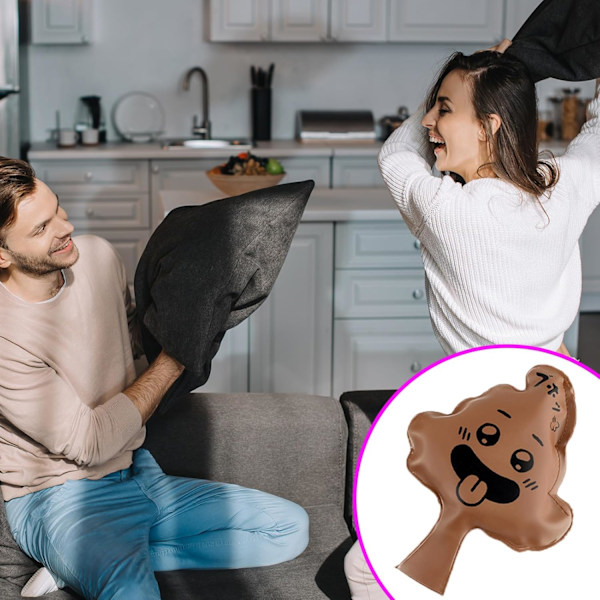 Fjärtkudde Skämt, Humoristisk Rolig Självblåsbara Fjärtar, Realistisk Hög