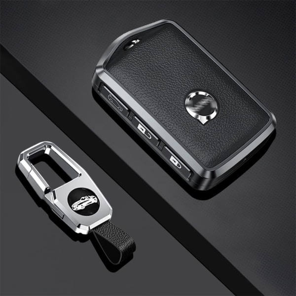 Passer til Volvo Smart Car Key Case (sort), Etui med nøgle F