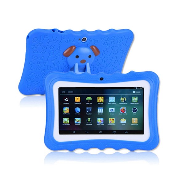 Børnetablet 7 tommer 16GB Kids Android tablet Blue