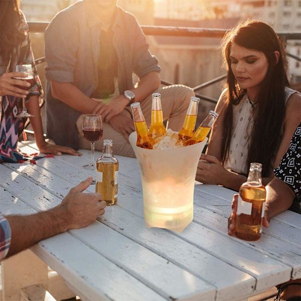 Bluetooth-högtalare Party Ice Bucket - Färgförändrande lampor