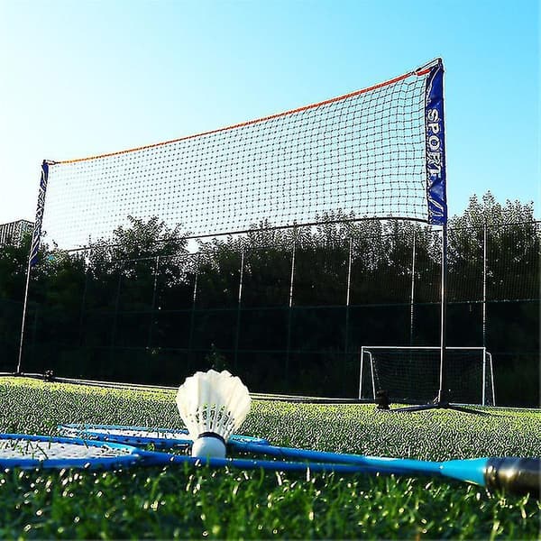 Bærbart foldbart enkelt 3m 4m 5m 6m tennisnet badmintonnet -HG(qb) 3.1M