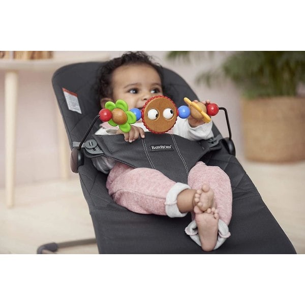 Baby rocking chair matching plastic toys, sleep aid music toy