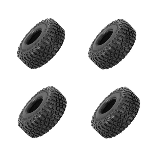 RC Dæk 1,9 Tommer 4 Stk. RC Sæt Mud Wheel Dæk Til 1:10 RC Crawler