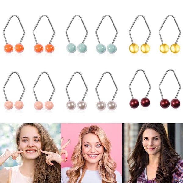 Par Dimple Trainer Dimple Maker for kinnene BLÅ blue