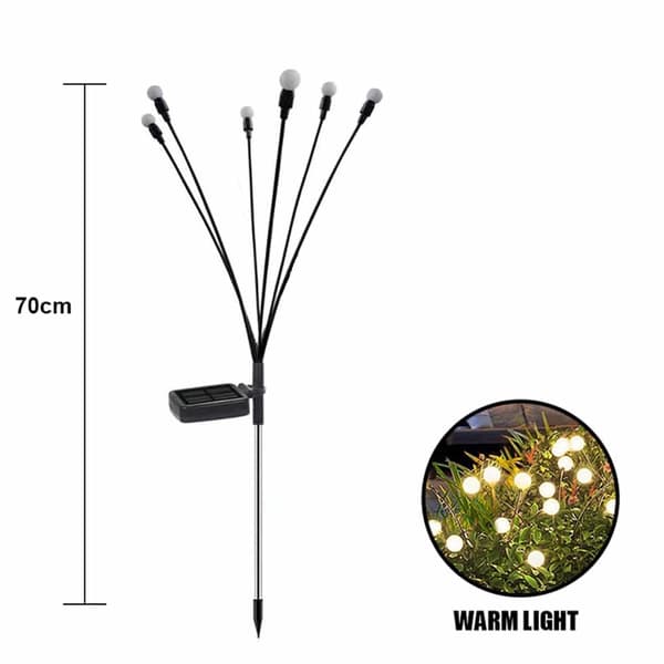 Firefly hagelys 2-pakning med 6 LED hver (BT) 500