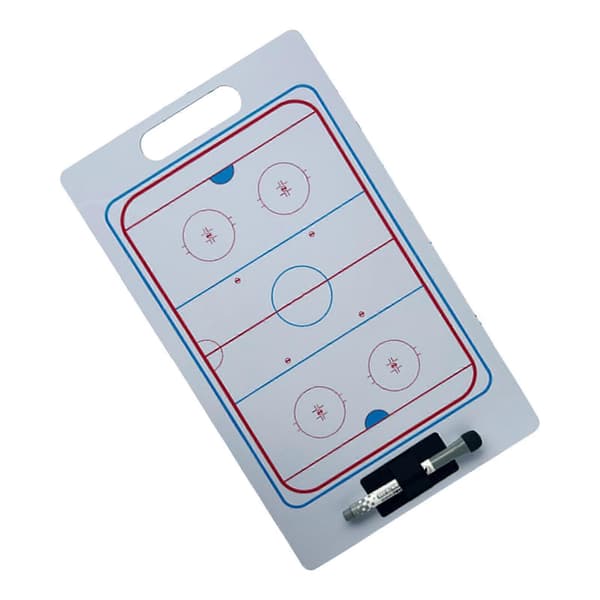 Bærbare ishockeytavler med tusch til trænere, whiteboard