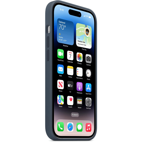 Ocean iPhone 14 Pro-deksel med MagSafe – Storm Blue