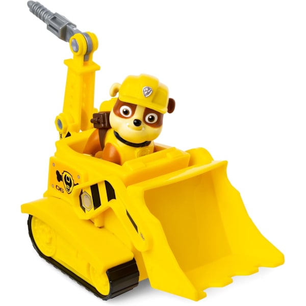 Paw Patrol – Gravemaskine og Rubble Figur – Gravemaskine Legetøj til Børn med Figur Rubble Paw Patrol – Legetøj Børn 3 År + underprivileged