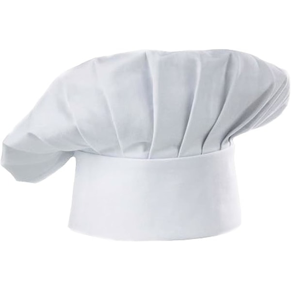 Kokkelue for Voksne Justerbar Elastisk Baker Kjøkken Matlaging Kokkhette for Voksne/Barn