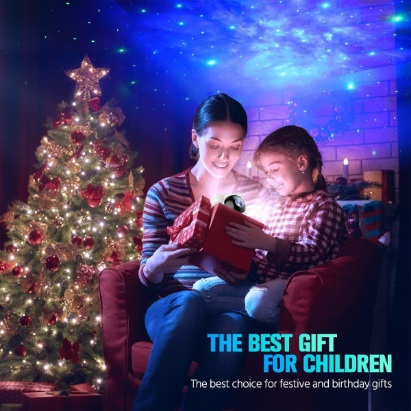 Astronaut Galaxy Star Projector Starry Night Light, Astronaut Light Projector med Nebula, Timer och Fjärrkontroll, Bästa Present till Barn och Vuxna
