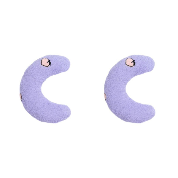 1/2/3/5 husdjurstillbehör för katter Kattdyna för katter med fridfull sömn lila purple 2 Set