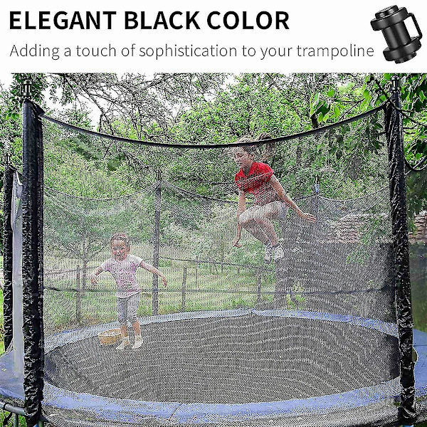 12 st studsmatafjäderstångslock Trampolinändlock Trampolin stångskydd Trampolintillbehör
