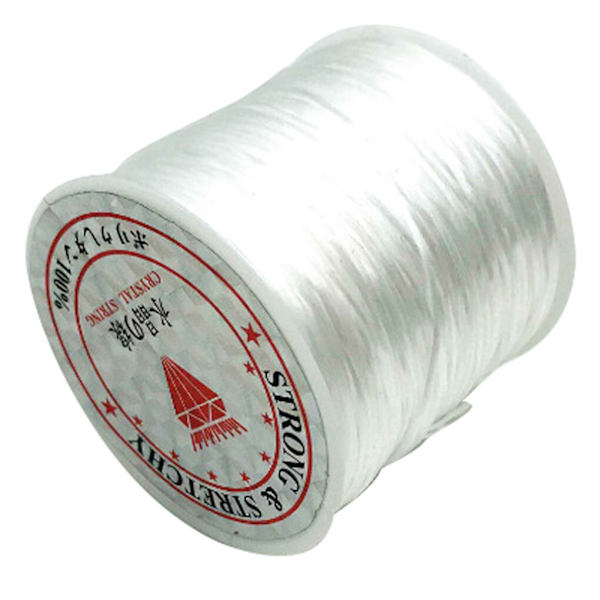 3 st 60m/rulle Elastisk pärltråd Smycken DIY pärlsnöre 3 pcs