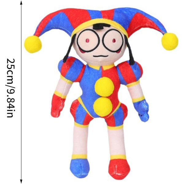 2023 Nye The Amazing Digital Circus Plys Legetøj, Søde Bløde Udstoppede Figurer Plys Dukker 25cm Pomni