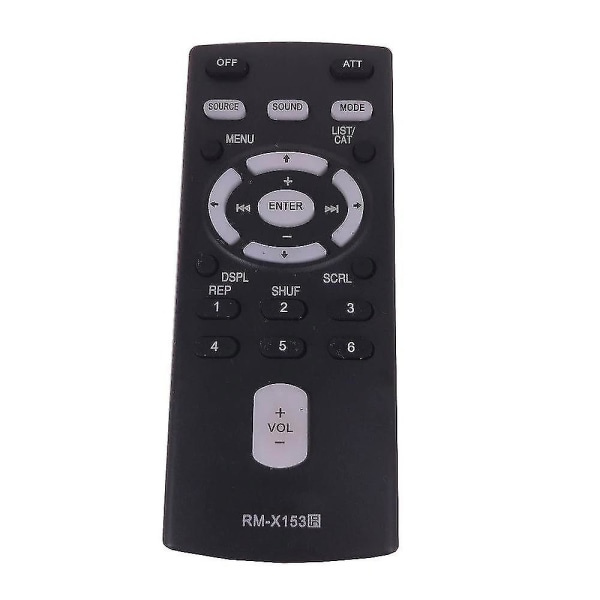 fjernbetjening til Sony Car Rm-x153 Rm-x151 Rm-x154 Cdx-r505x Cdx-r5715x Cdx-r6750