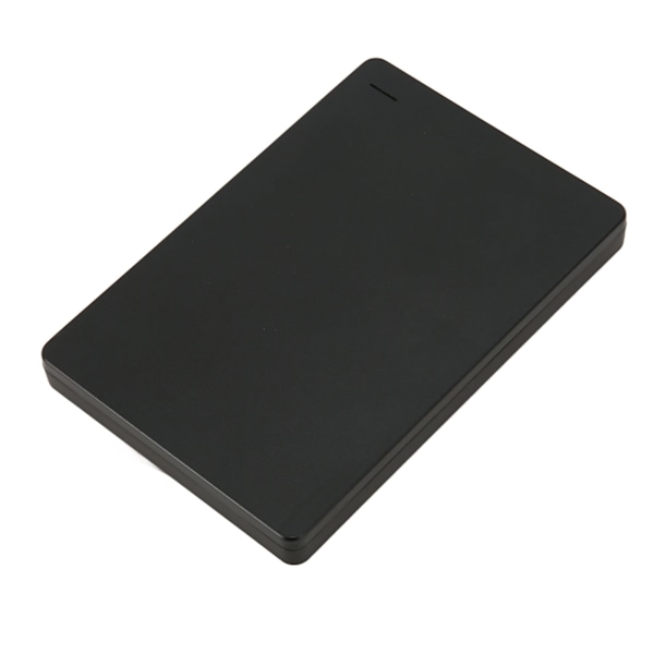 Ekstern harddisk 2,5 tommer USB 3.0 5Gbps aluminiumslegering Plug and Play Ultra Slim mobil harddisk til PC TV telefon sort 250TB 0.3