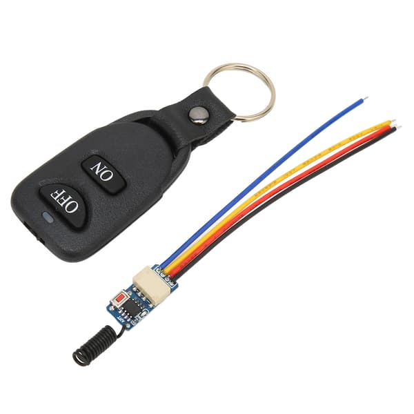5V-24V Trådlös fjärrkontrollbrytare Multifunktion Fjärrrelä Säkerhetslarm Interlock Switch Elektrisk dörrfönster