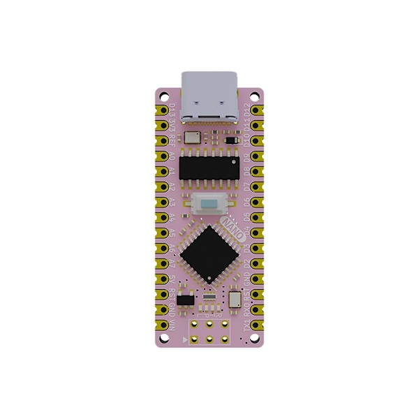 Förbättrad Atmega328p Utvecklingskort Typ-C-gränssnitt Kompatibelt med För Ch340g, Rosa B