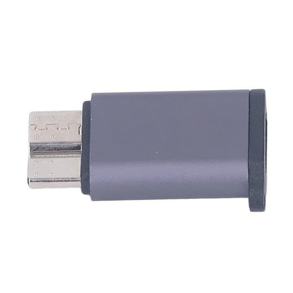 Micro B til Type C Hun Adapter 10Gbps Bærbar Micro B til USB C Adapter til Telefon Laptop PC 0.1